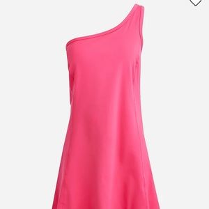J. Crew One-Shoulder Exercise Dress NWT